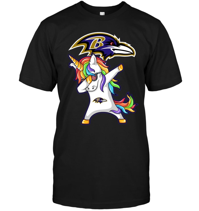 Baltimore Ravens "dabbing Unicorn" T-Shirt